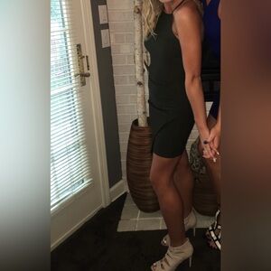 Dark Green Agaci Dress